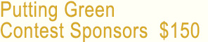 Putting Green Sponsor
